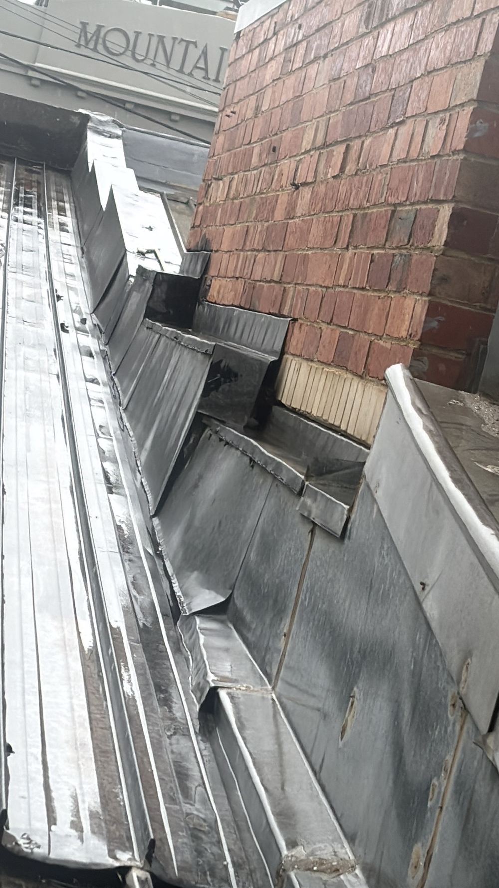 Degraded building element noted during the investigation, found during a defect investigation inspection in Richmond